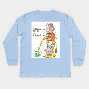 Friends forever Kids Long Sleeve T-Shirt